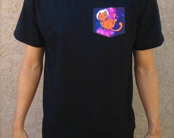 Gildan A Cool Cat With Cosmos Glasses T-Shirt