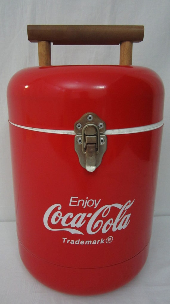 Coca Cola Metal Advertising Ice Chest Coke by PrimeTimePicker