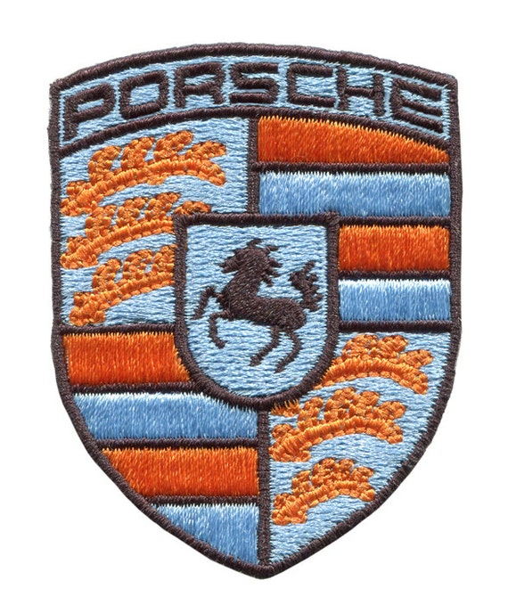 Porsche Patch 2.5in x 2in Carrera GT 911 928 by smARTpatches