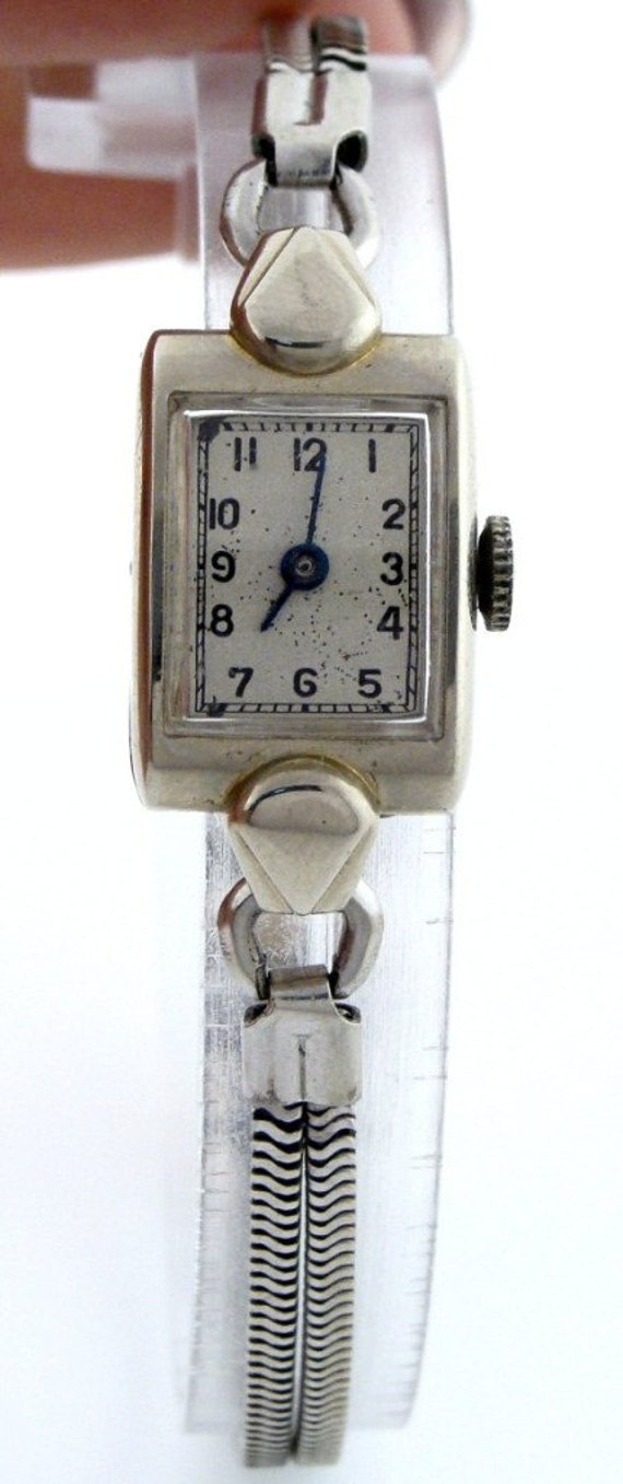 Ladies 14k Gold Filled Girard Perregaux Vintage Watch 7