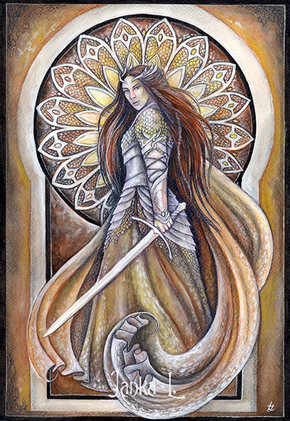 Original painting - The warrior queen