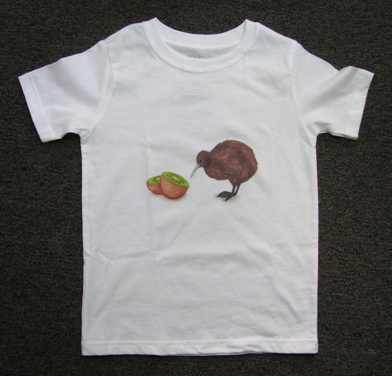 Bodysuit, Tshirt, Baby, Toddler, Kids, Fruit, Kiwi bird, Birdy, New Zealand, Animal, Funny, Cute, girl, boy, Comparable to a Onesie