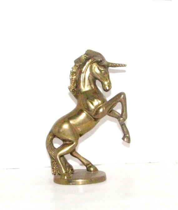 metal unicorn figurine