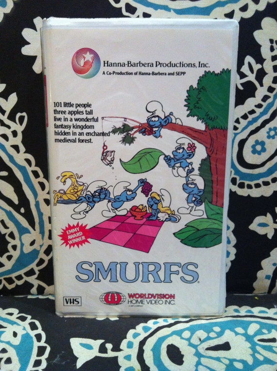 Smurfs Vhs Tape