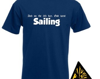 Sailing t shirt | Etsy