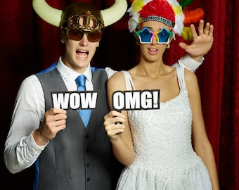 Items similar to DIY Photo Booth Printable Prop It's a Boy! Baby Shower ...