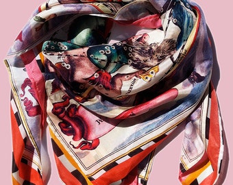 haemisphaeri silk foulard
