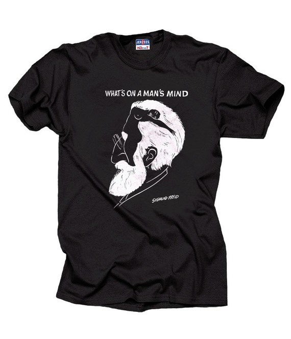 What's On Man's Mind Sigmund Freud T-Shirt Geeky Tee
