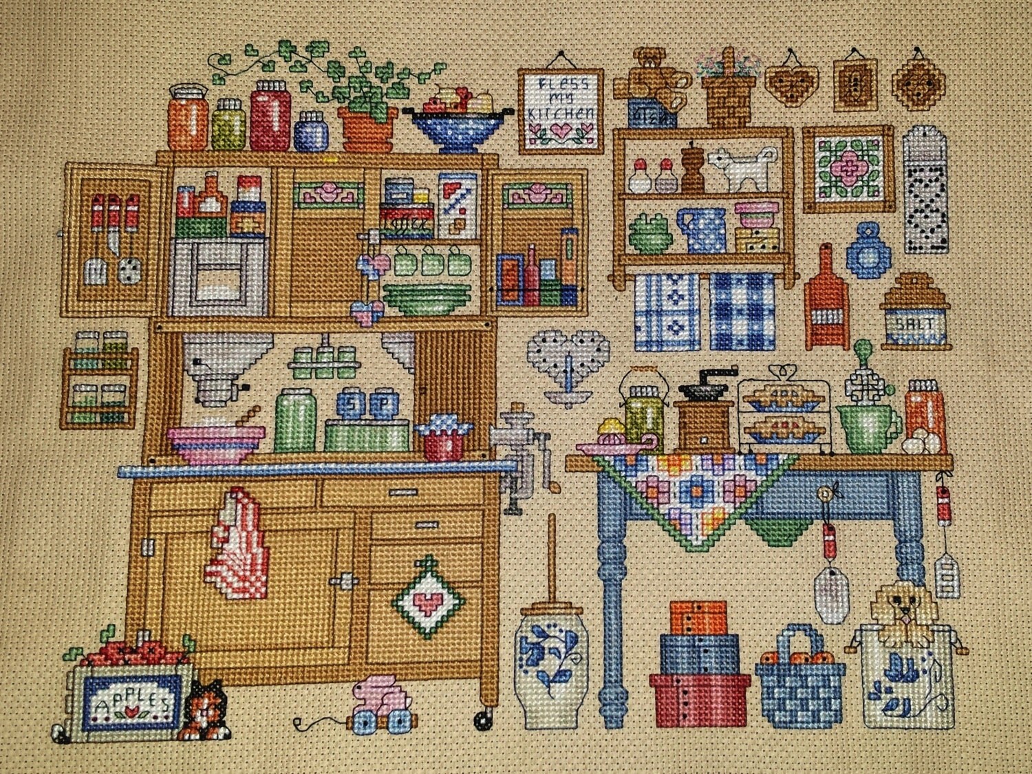 FINISHED / COMPLETED Cross Stitch Country by StitchesByClarissa