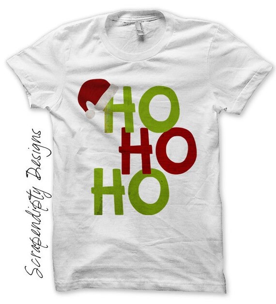 ho ho ho santa shirt