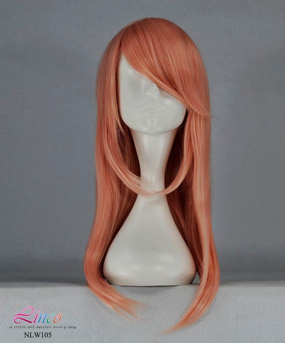 65cm Medium Pink Cosplay Costume Wig lady's wigs pink wig cosplay