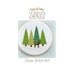 Cross Stitch Kit, Deer in the Forest, Woodland Winter, Hand Embroidery Kit, DIY Kit