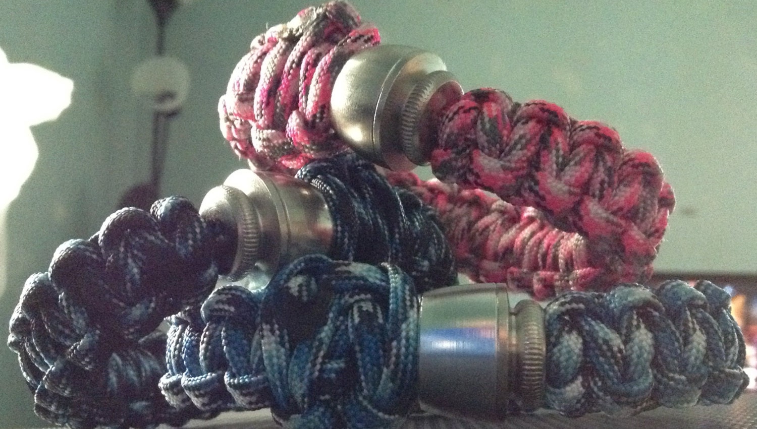 Paracord Hidden Pipe Bracelets You Choose The