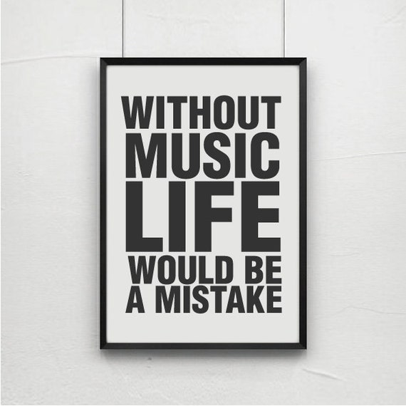 Nietzsche quotes quote prints quote posters music art