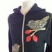 LIMITED EDTION Liberty Love Bird Hoodie, Charcoal Gray, Small, Medium, Large, XLarge