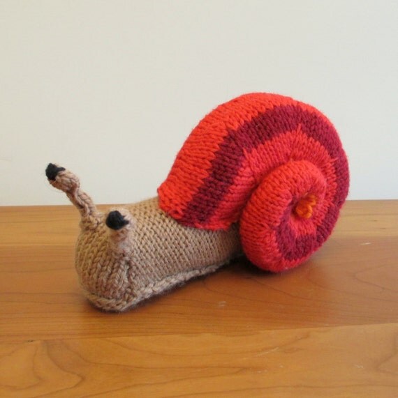 stuffed snail