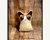 Christmas In July Sale Grumpy Cat stuffed animal Il_170x135