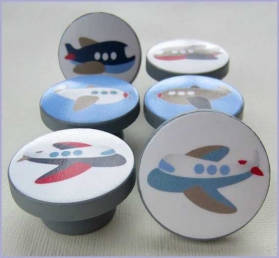 Airplane Knobs Aviation Knobs Drawer Pulls Airplane