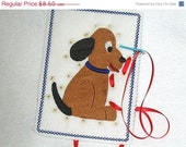 Christmas in July Sale Easter Basket fun PUPPY SEWING CARD Il_170x135
