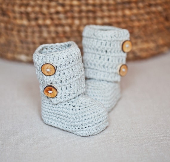 Crochet PATTERN Baby Ankle Boots