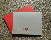 I love you Note Cards (set of 10) Il_170x135