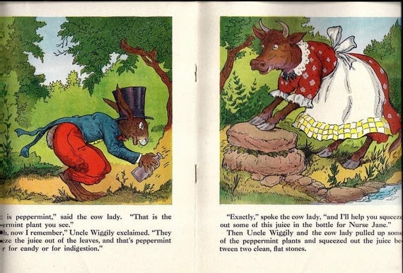 1939 children's storybook. Uncle Wiggily and the