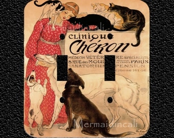 Clinique Cheron Light Switch Plate Covers: Toggle/Rocker/Outlet