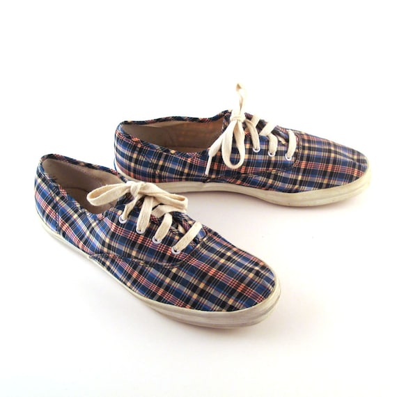 keds champion plaid