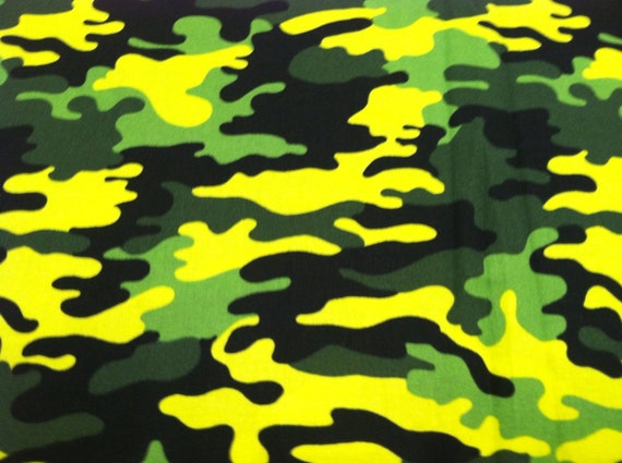 yellow and green camo pants