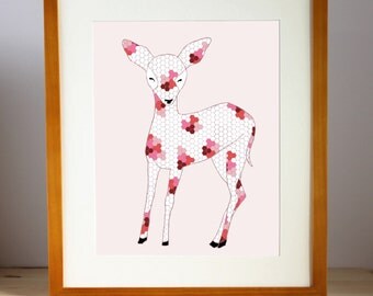 Deer Wall Art deer wall art | etsy Deer Wall Art deer wall art | etsy