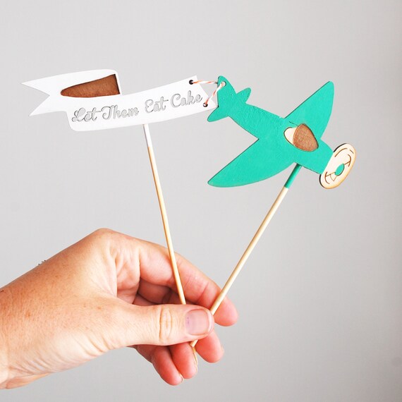 Plane Cake Topper