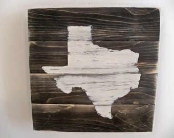 Love Texas Wooden Wall Art Hanging