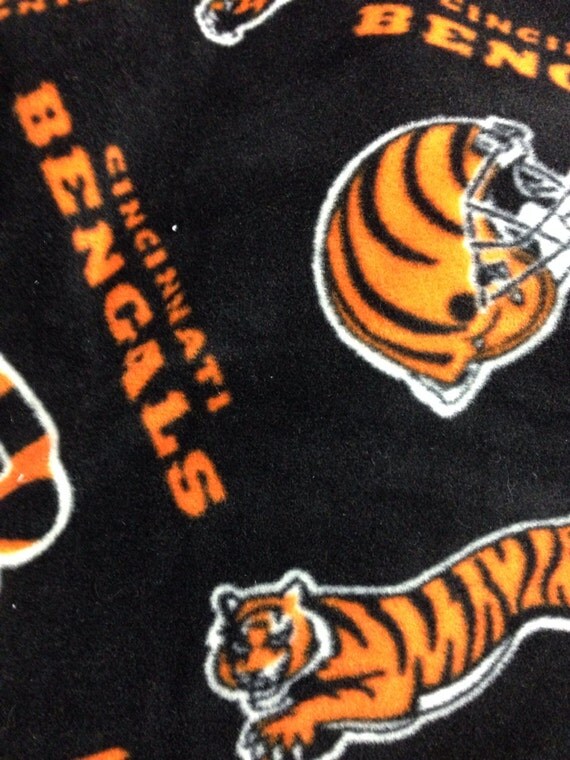 Cincinnati Bengals Fleece Christmas Stocking with Name