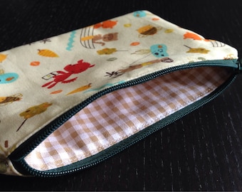 Zipper Pouch - Woodland Campers (WC0614)