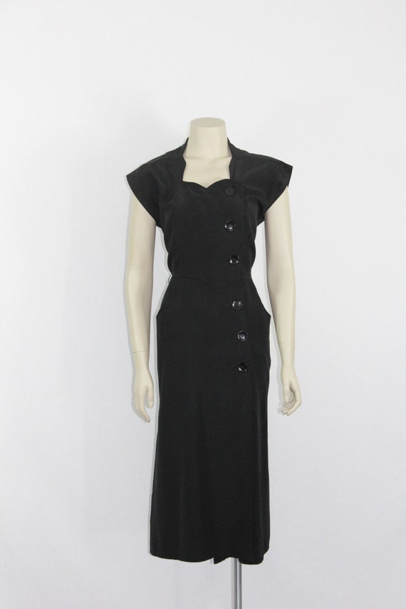 Items similar to 1950s Vintage Party Dress - Perfect LBD - Hourglass ...