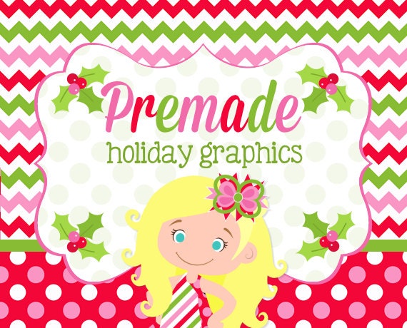 Lil Miss Holly- Holiday Mini Business Set Il_570xn