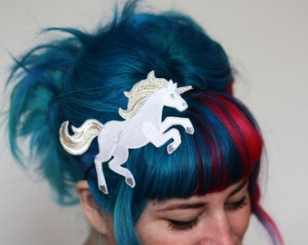 Unicorn Headband, Hair Band, Pink or White