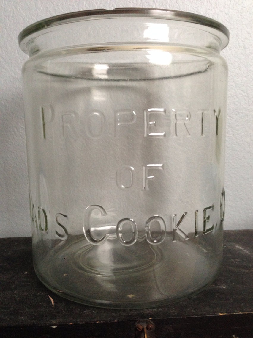 Antique Vintage Extra Large Property of Dad's Cookie by clopedi