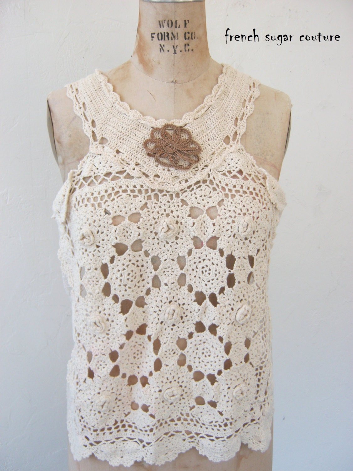 On HOLD for Jennifer /French Sugar Couture Parisian