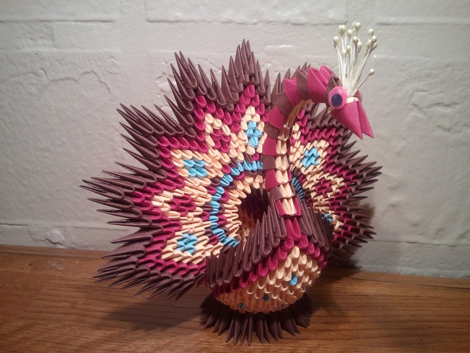 3d Origami Turkey