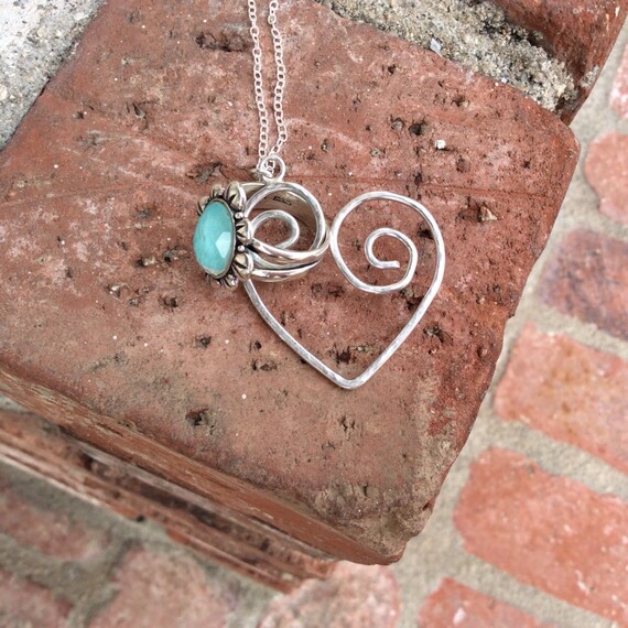 Items similar to Heart Ring keepsake necklace on Etsy
