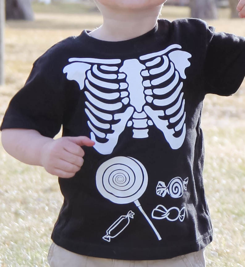 Skeleton xray kids shirt tee match xray maternity & men with