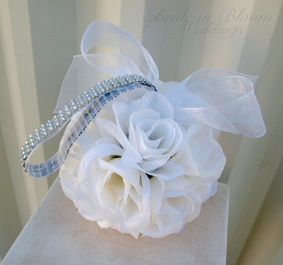 Wedding flower balls Flower girl pomander Wedding decorations