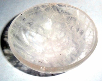Rose Quartz Gemstone Bowl Natural Stone Specimen