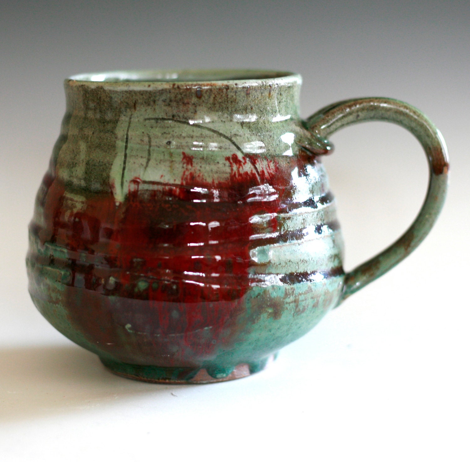 Extra Large Coffee Mug 38 oz handmade ceramic cup tea cup