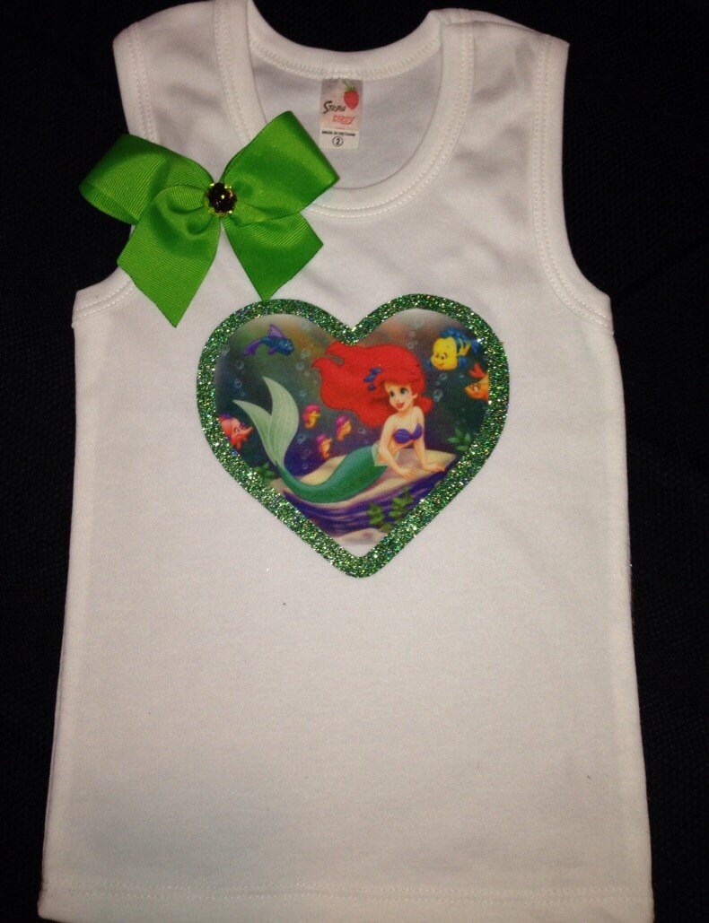 Little Mermaid Tank Top by kWilhelmina on Etsy