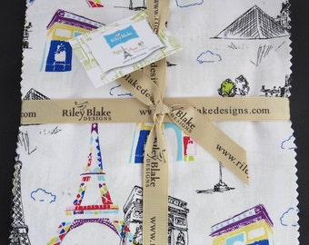 Riley Blake - Pepe In Paris 7" Stacker
