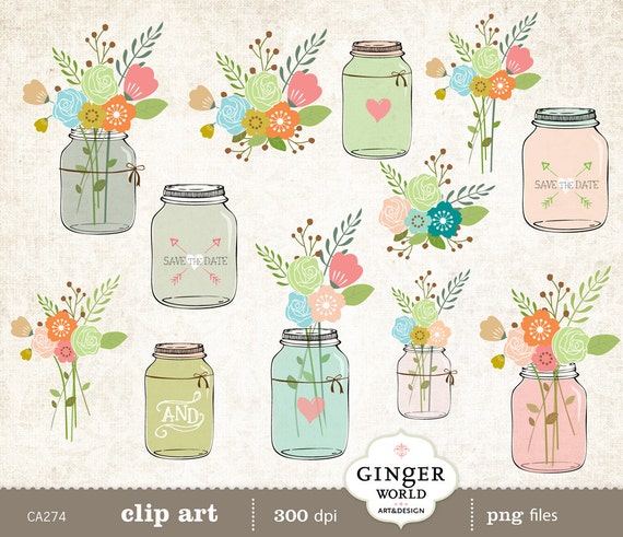 free rustic flower clipart - photo #42