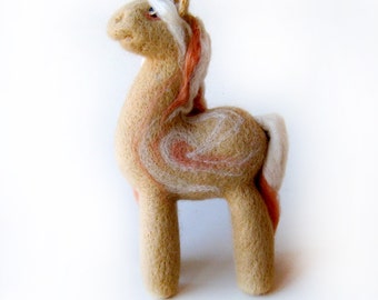 Unicorn - needlefelted sculpture