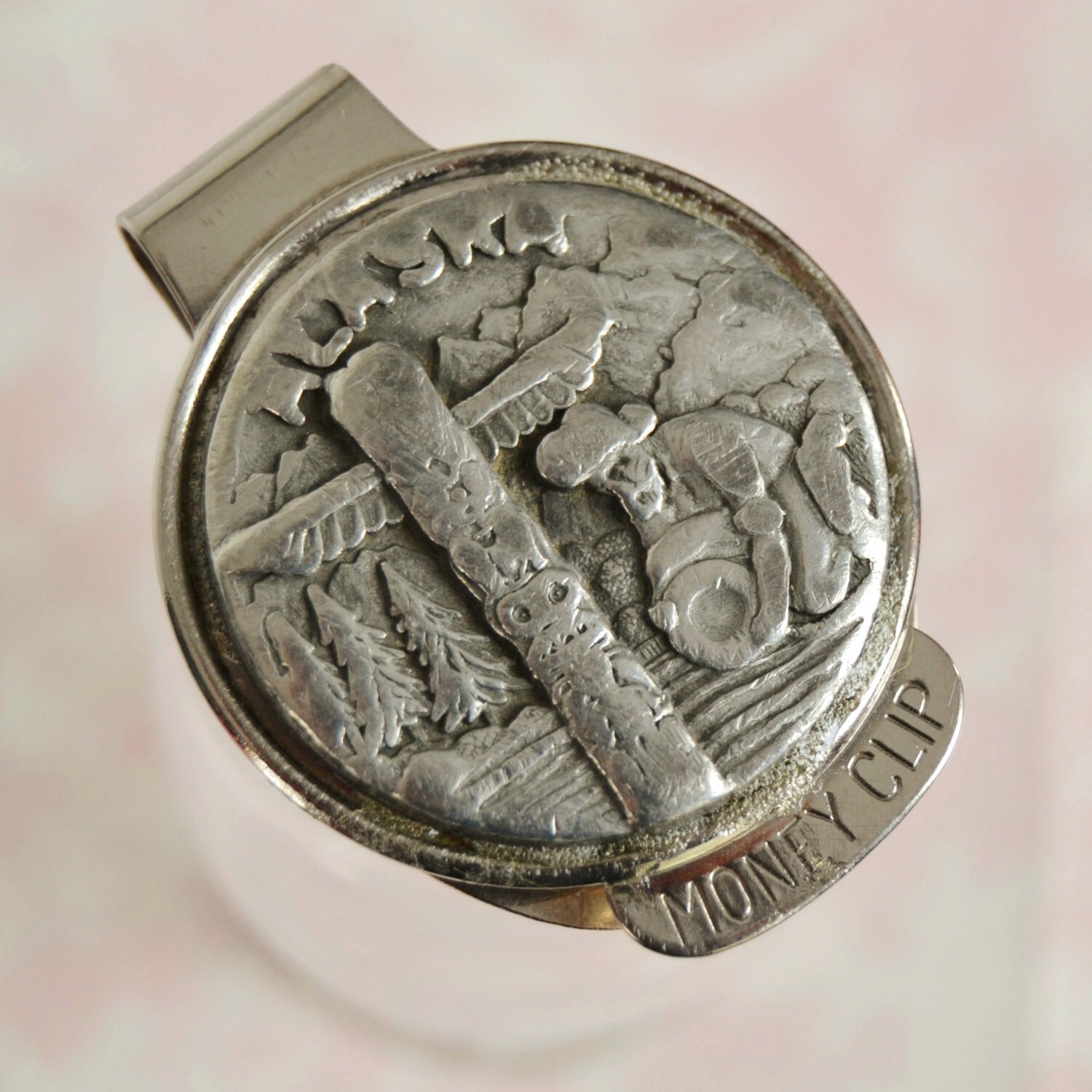 Vintage Alaska Money Clip